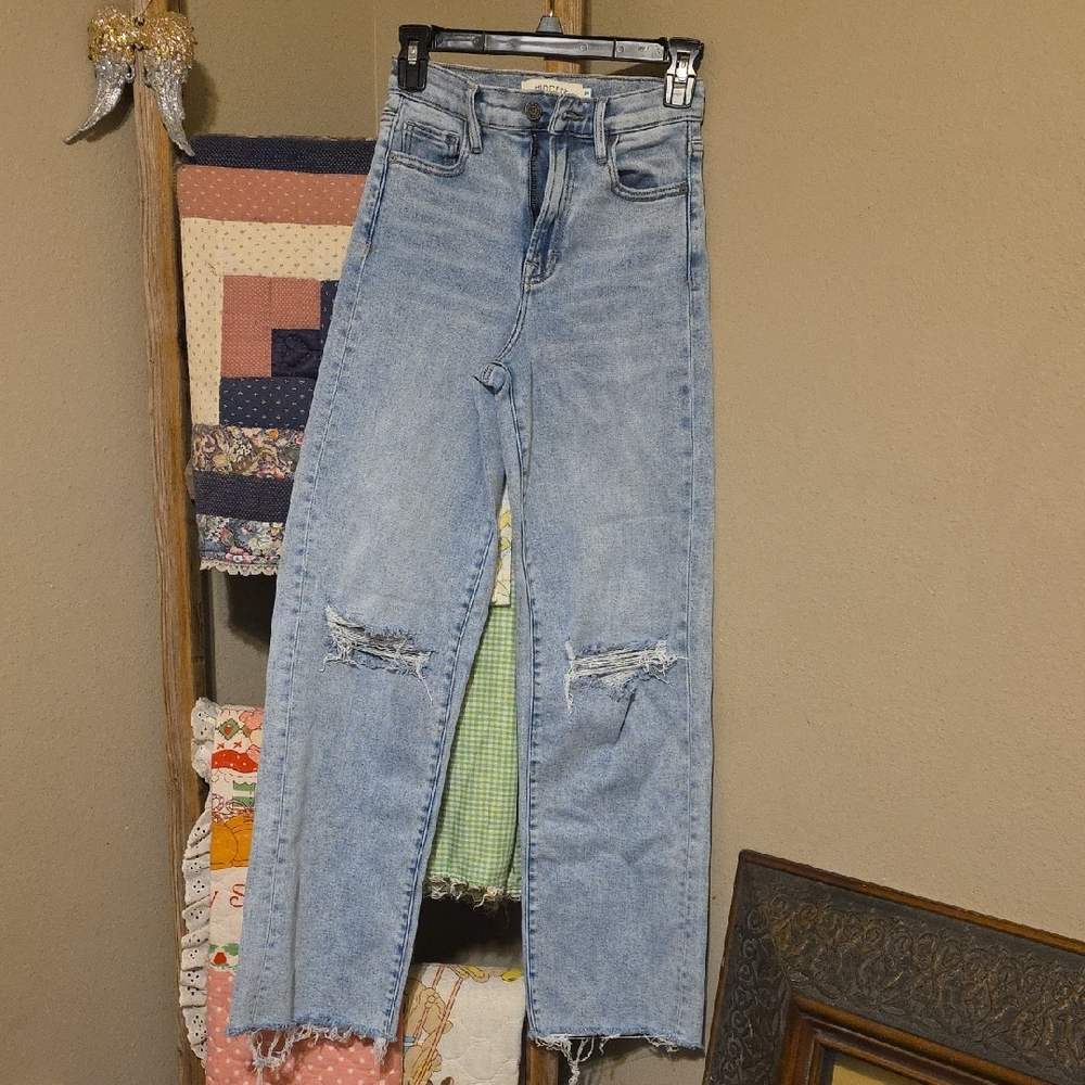 Hidden Brand. Classic Light Blue Straight Leg Jeans-Hidden Brand